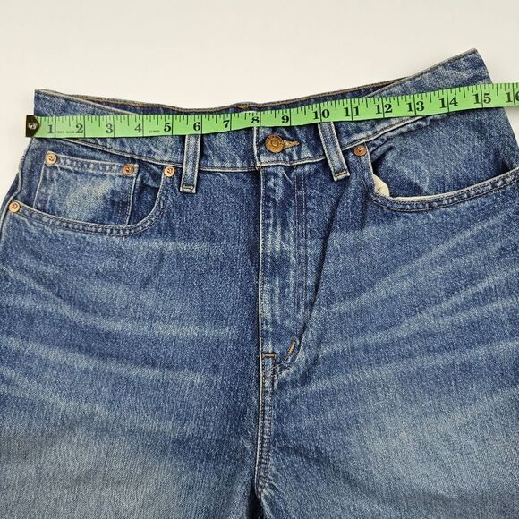 Madewell -49 NWT Baggy Tapered Jeans in Fanwell Wash: Two-Tone Edition Sz‎ 28 - Picture 11 of 12